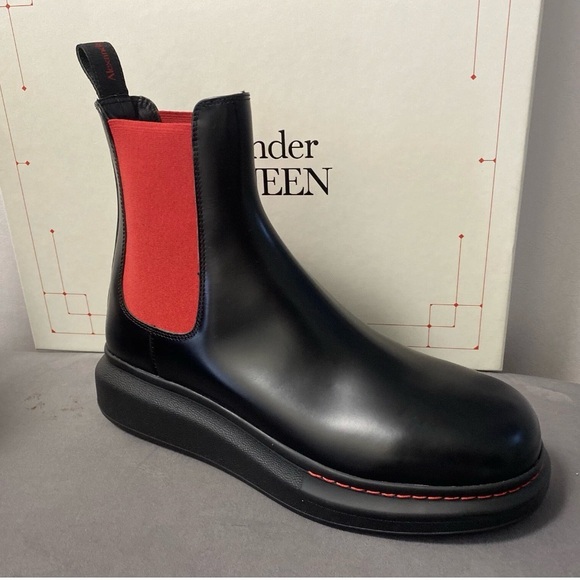 New Alexander McQueen Hybrid PlatformChelsea Boots. Sz. 41 Org.$650